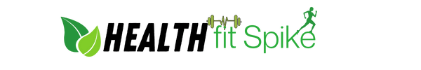 health fit spike logo in footer